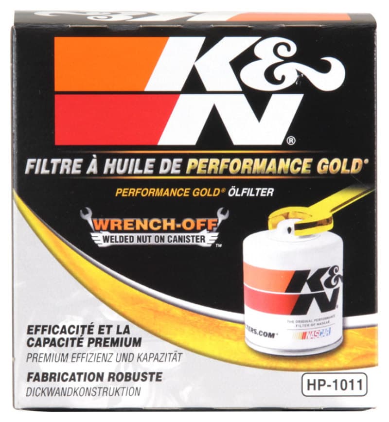 K&N Engineering Oil Filter HP-1011 with Welded Hex Nut for Quick Removal - Image 5