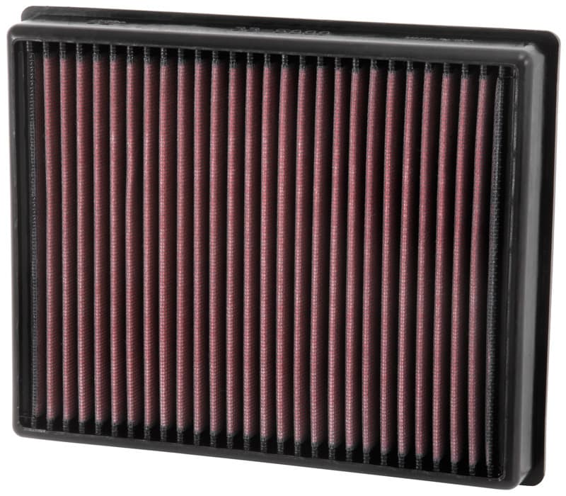 K&N Engineering Drop-In Air Filter Washable Reusable High-Flow for Universal Fit