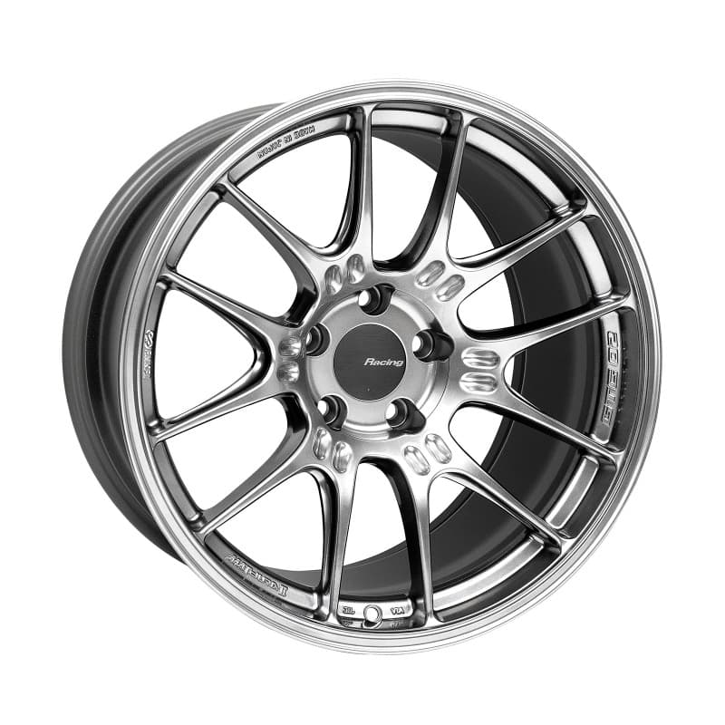Enkei GTC02 18x10.5 5x114.3 15mm Offset Hyper Silver Wheel