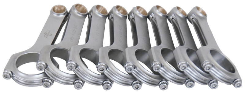 Eagle H-Beam Connecting Rods 8-Cyl Forged 4340 Steel with ARP L19 Bolts