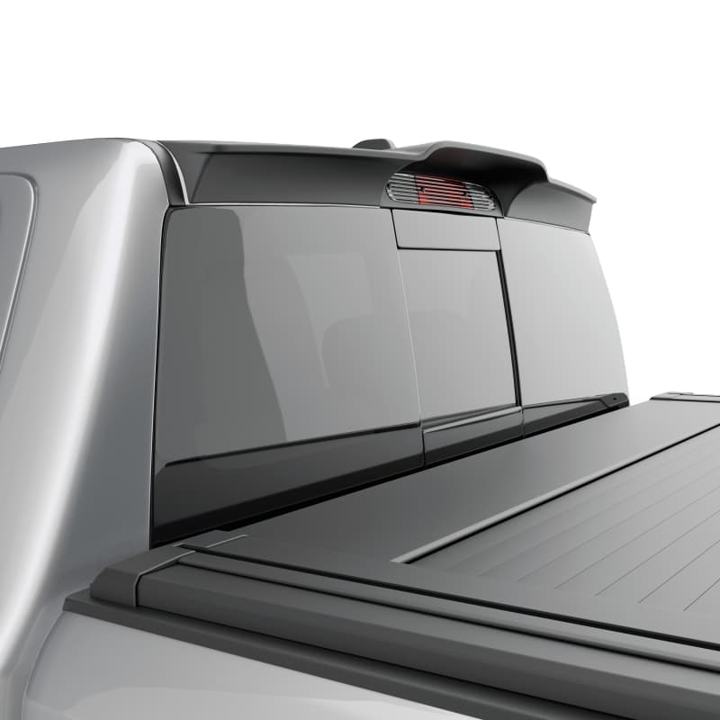EGR Rear Cab Spoiler for Truck Lightweight Polyurethane Flush Fitment Matte B... - Image 2
