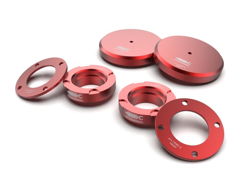 aFe Leveling Kit for Trucks 6061 Billet Aluminum 2.5-Inch Front Lift 1-Inch Rear