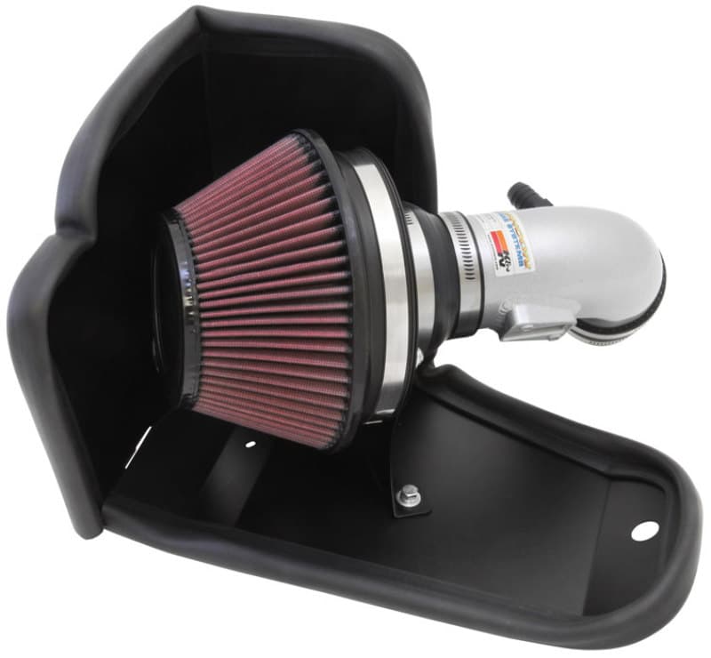 K&N Engineering 69 Typhoon Cold Air Intake for Chevy C6 Mandrel-Bent Aluminum