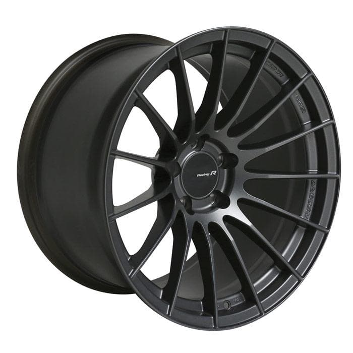 Enkei RS05-RR 18x10.5 15mm ET 5x114.3 Matte Gunmetal Wheel for G35 350z - Image 2