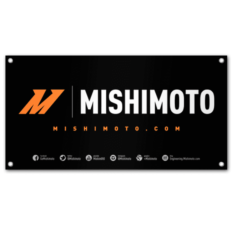 Mishimoto Banner & Decal for Promotions with Chilly Cares Donation Program - Image 2