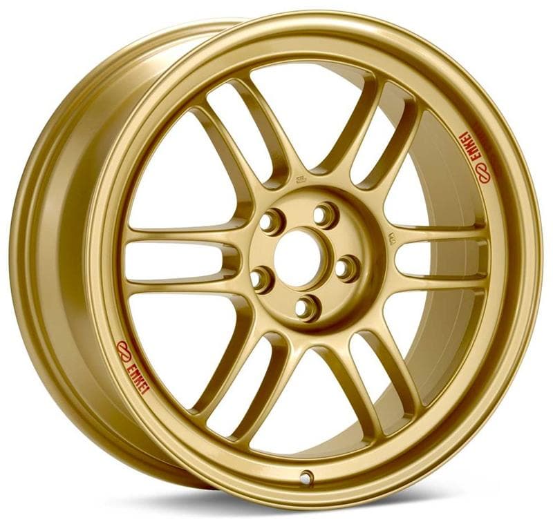 Enkei RPF1 17x8 5x114.3 45mm Offset Gold Wheel for 05-07 STI/06-10 Civic Si - Image 2
