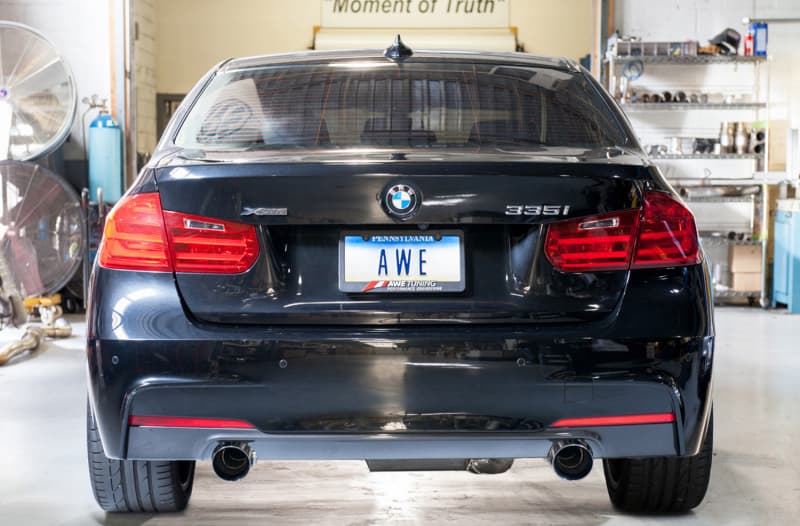 AWE Tuning Axle-Back Exhaust for BMW F30 335i with Drone-Canceling 180 Techno... - Image 5