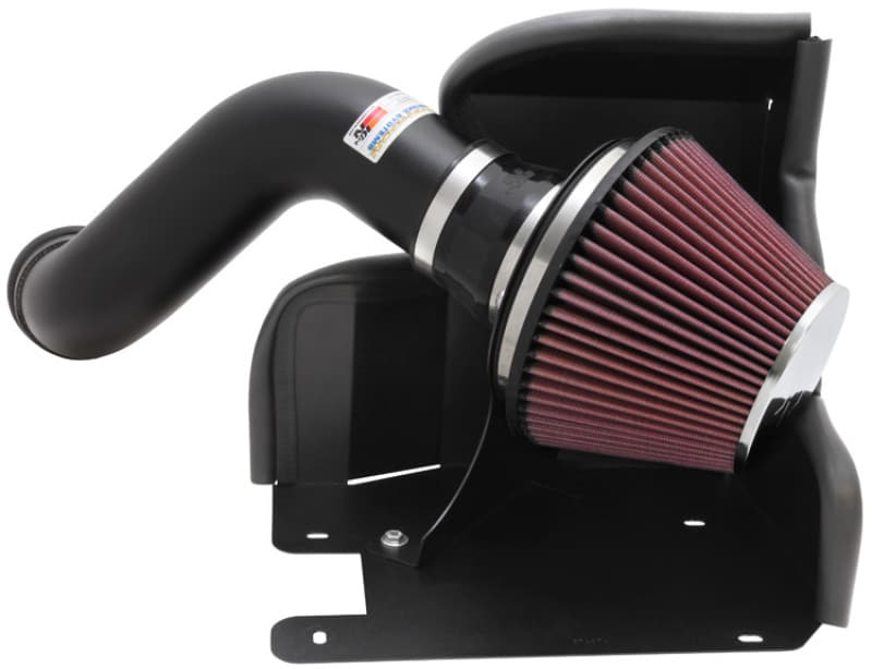 K&N Engineering 69 Typhoon Cold Air Intake for Chevy C6 with Mandrel-Bent Tube - Image 2