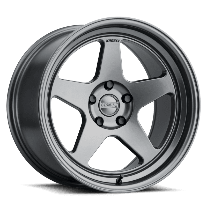 Kansei K12G 17x9in 5x114.3 Gunmetal Wheel for KNP Offset 22mm Bore 73.1mm