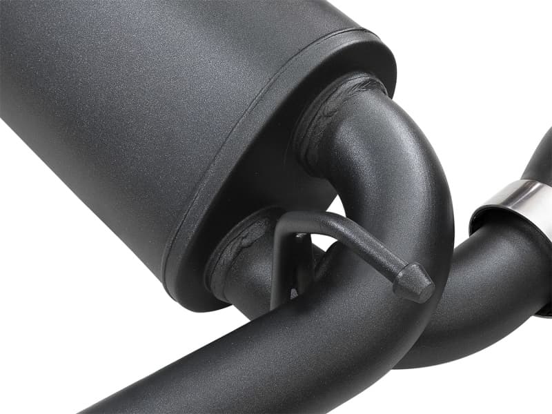 aFe Rebel Series Axle-Back Exhaust for Jeep JL 409 Stainless Steel Dual 4.5" ... - Image 3