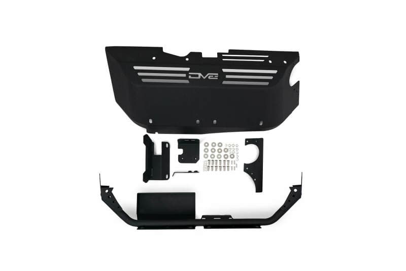 DV8 Offroad Skid Plate for Jeep JL Diesel DEF Tank & Exhaust Heavy-Duty Prote...