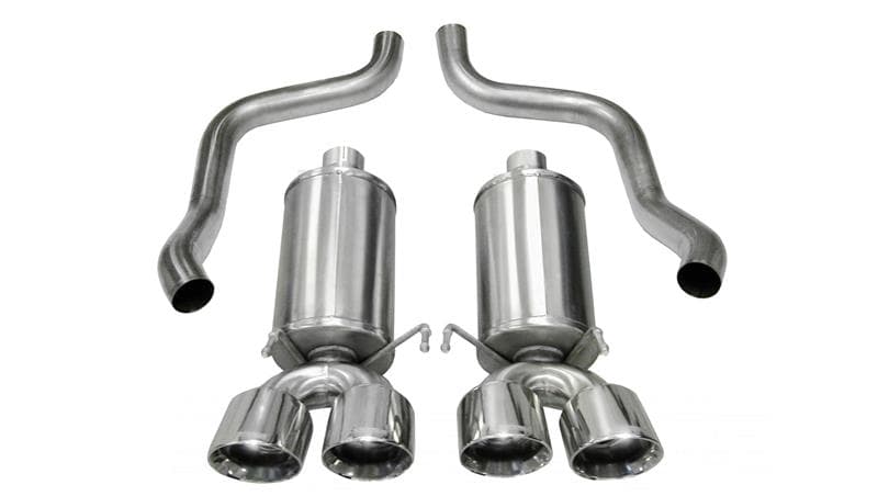 CORSA Performance Axle-Back Exhaust for Chevy C6 with Reflective Sound Cancel... - Image 2