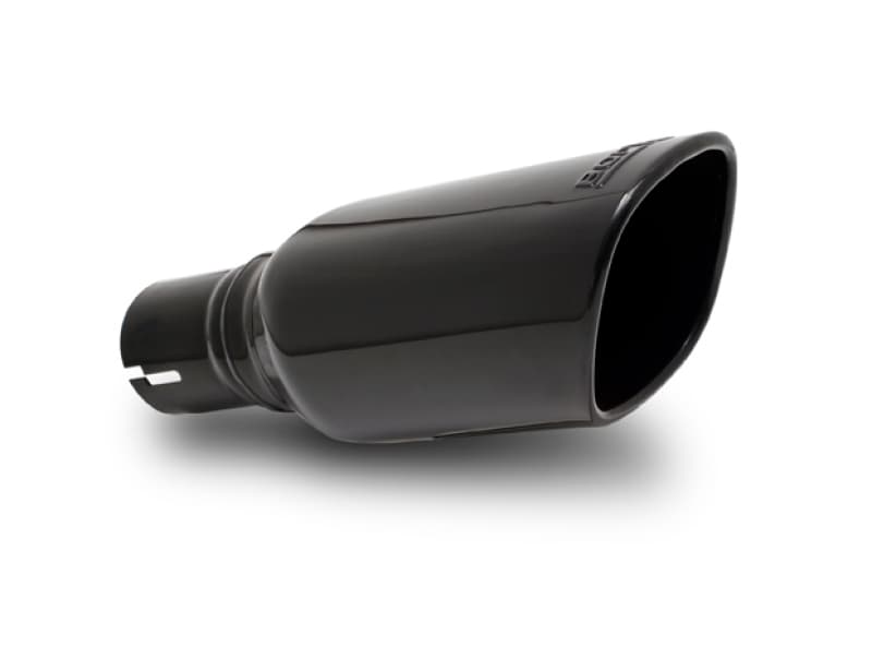 Borla Exhaust Tip Universal Black Chrome T-304 Stainless Steel Mirror-Polished