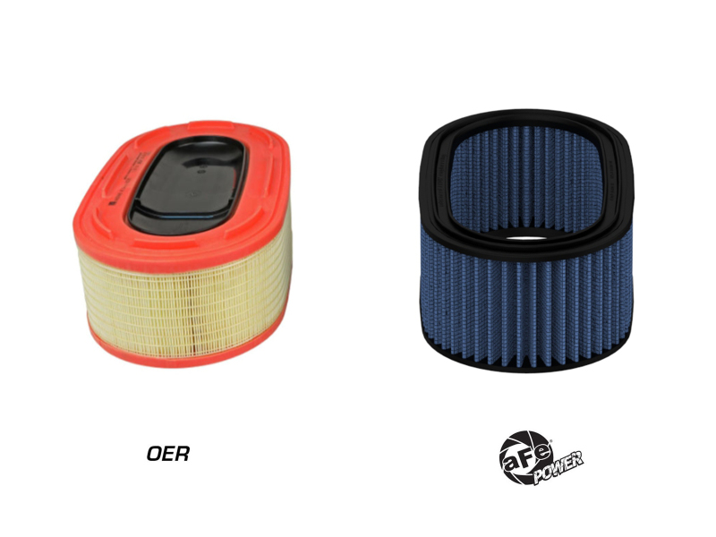 aFe P5R Drop-In Air Filter 100% Polyurethane High Flow Washable Reusable - Image 5