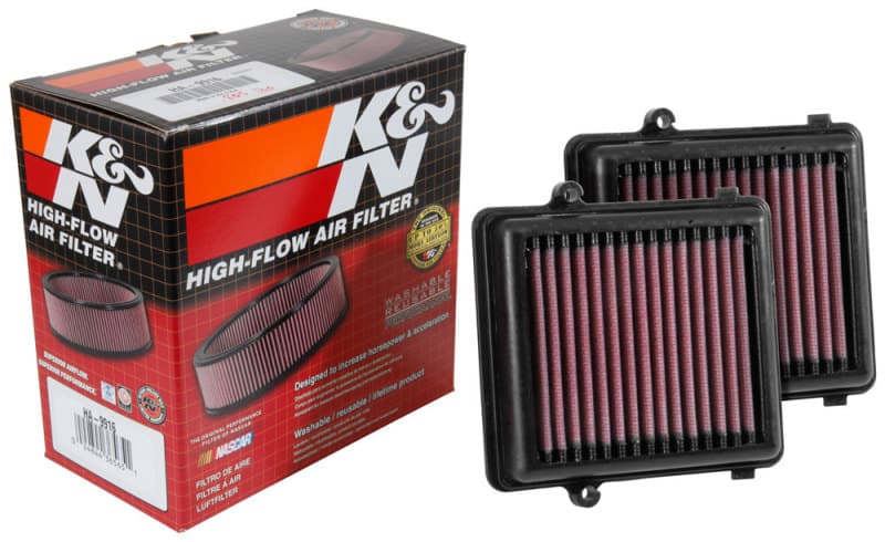 K&N Engineering Drop-In Air Filter for Chevy C6 6-Piston HDPE - Image 5
