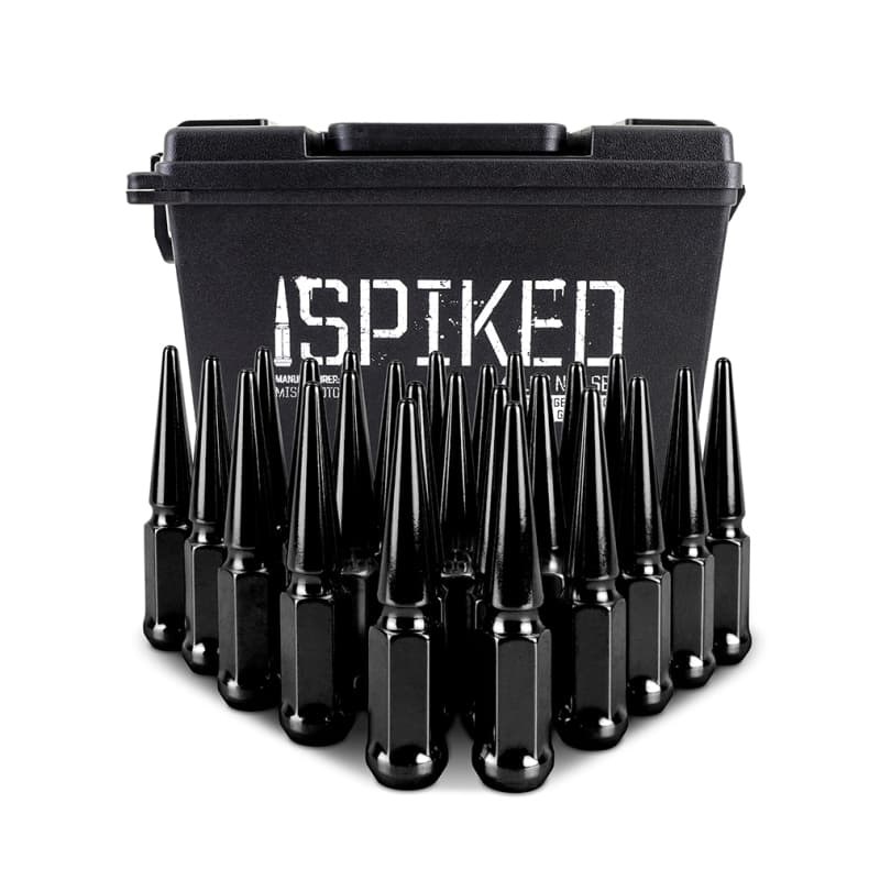 Mishimoto Steel Spiked Lug Nuts M14x1.5 4-Inch Spike 60-Degree Tapered Seat - Image 5