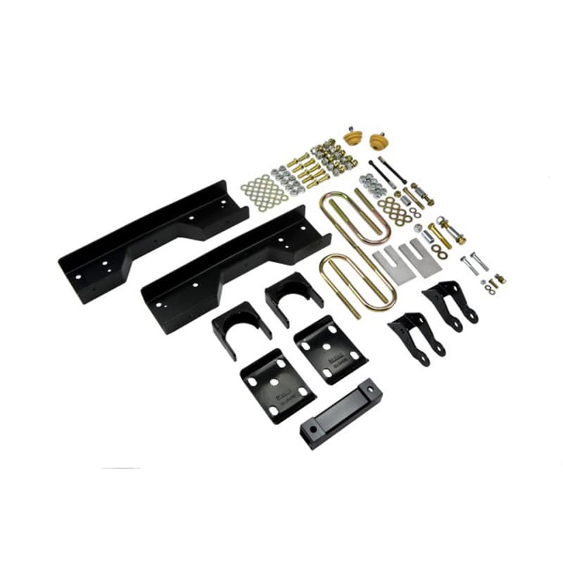 Belltech Rear Axle Flip Kit for Trucks Steel Powder Coated with Grade 8 Hardware - Image 4