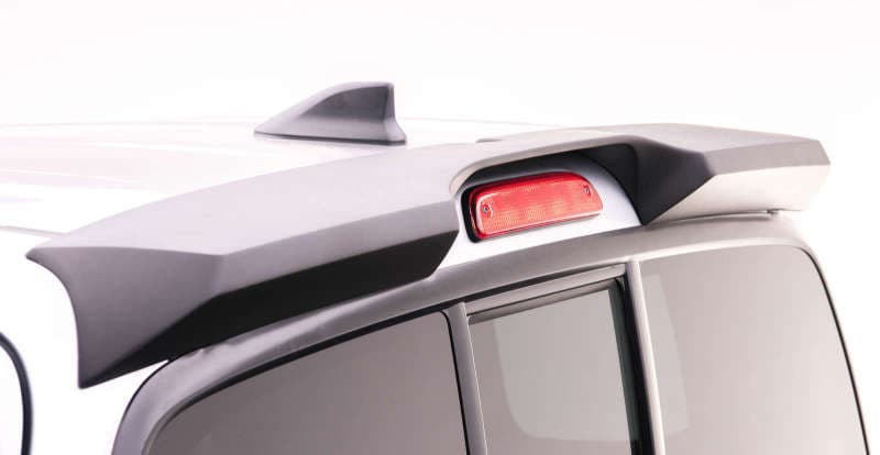 EGR Rear Cab Spoiler for Truck Lightweight Polyurethane Flush Fitment Matte B...