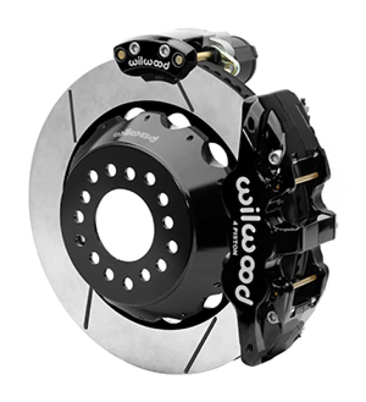 Wilwood Aero4 Rear EPB Brake Kit for 12 Bolt with 14.00" Rotor 2.75" Offset
