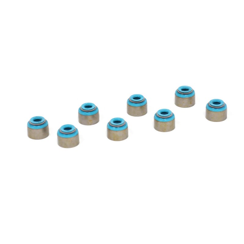 BLOX Racing Valve Stem Seals for Honda 5.5mm Blue FKM Set of 8 - Image 2