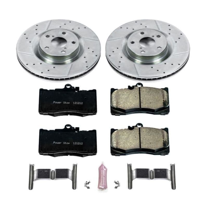 PowerStop Z23 Evolution Sport Brake Kit for Daily Driver Carbon-Fiber Ceramic...