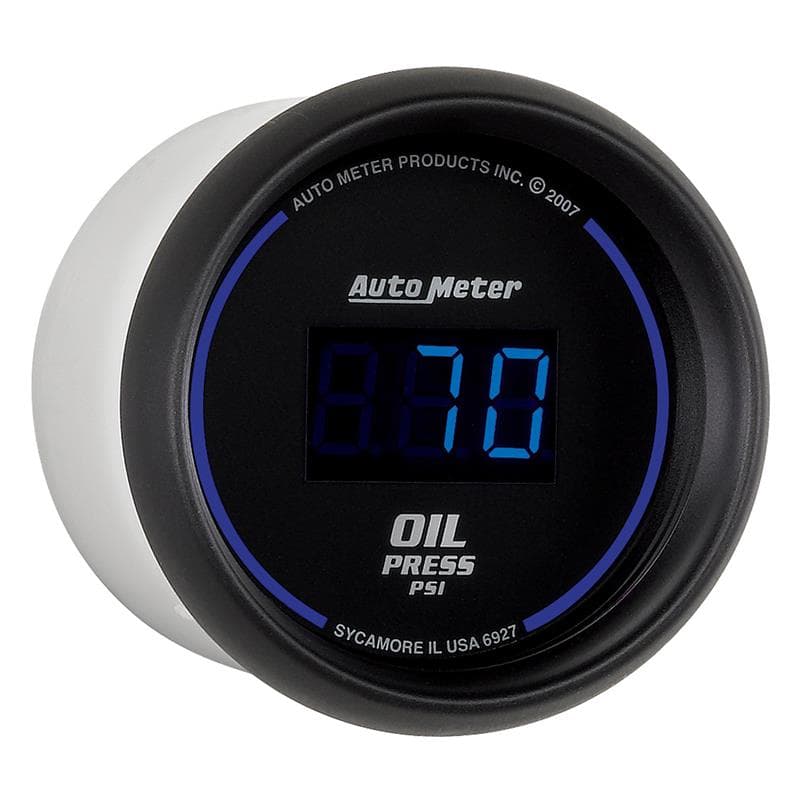 AutoMeter Digital Oil Pressure Gauge 1/8" NPT Transducer - Image 4