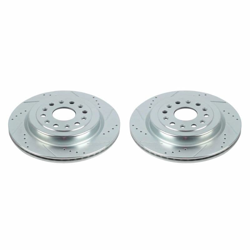 PowerStop Evolution Drilled/Slotted Rotor 355mm for Improved Cooling