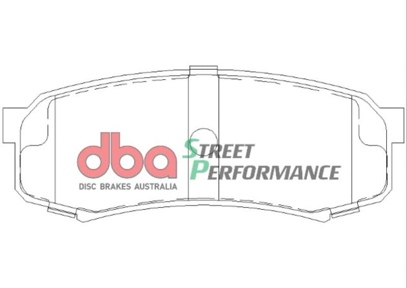 DBA SP500 Brake Pads for Daily Driver Vehicles Low Dust Low Wear - Image 2