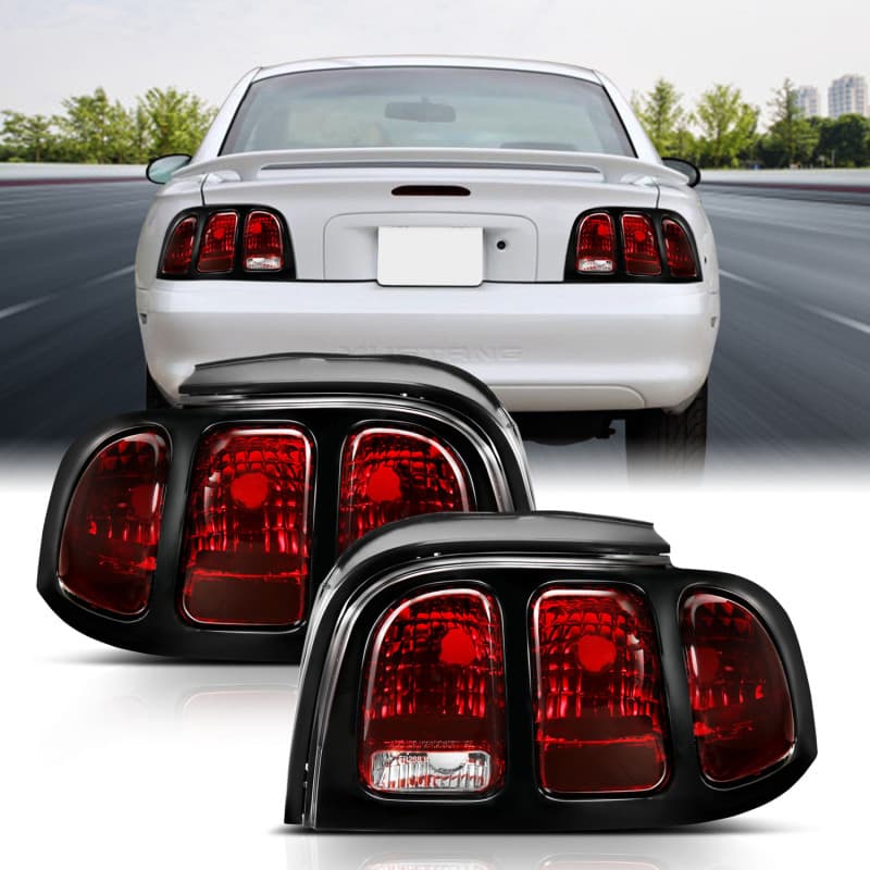 ANZO Taillights for Chevy C6 6-Piston 355mm HDPE - Image 2