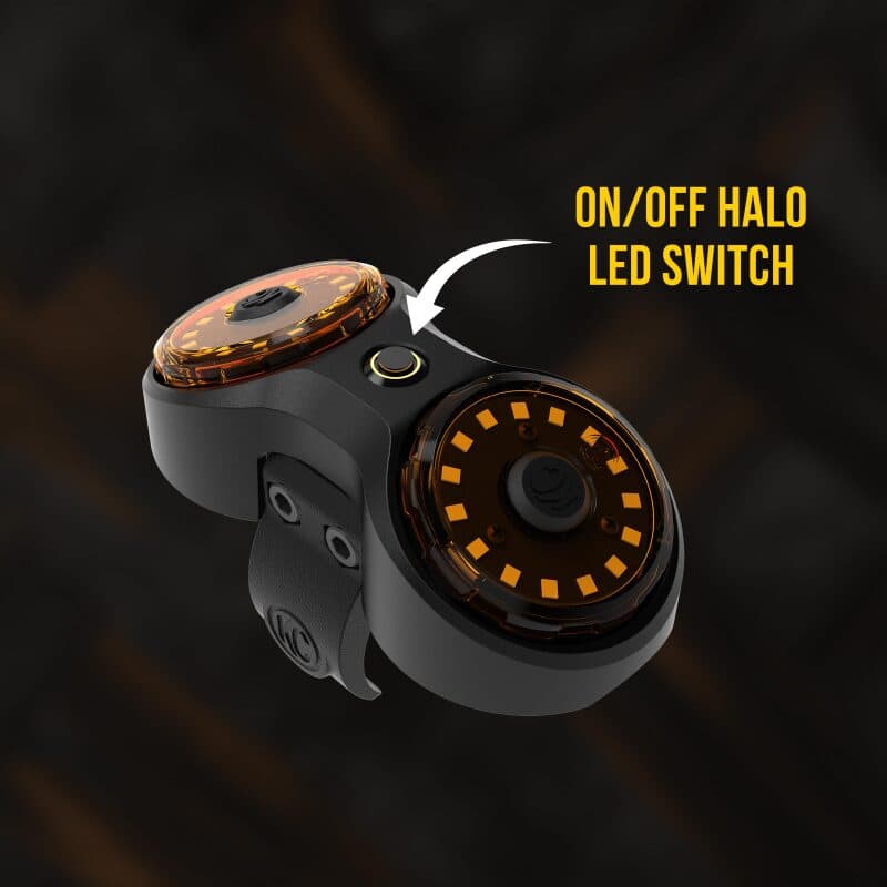 KC HiLiTES Dual Cyclone Dome Light Mount for Off-Road Vehicles with Amber LED... - Image 2