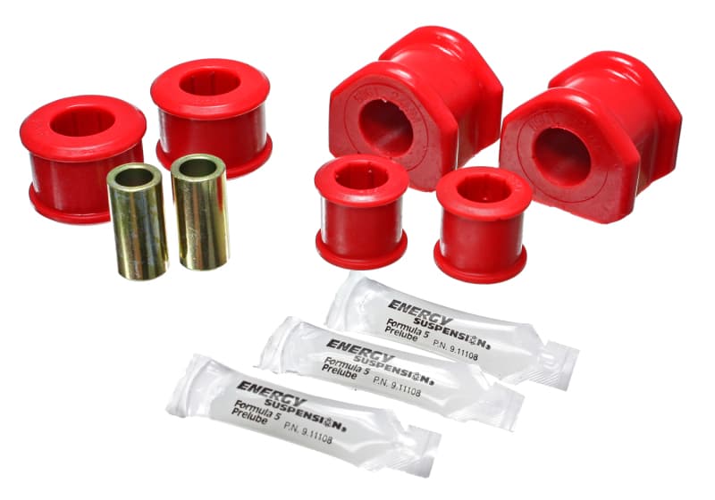 Energy Suspension Sway Bar Bushings Hyper-Flex Polyurethane Red - Image 3