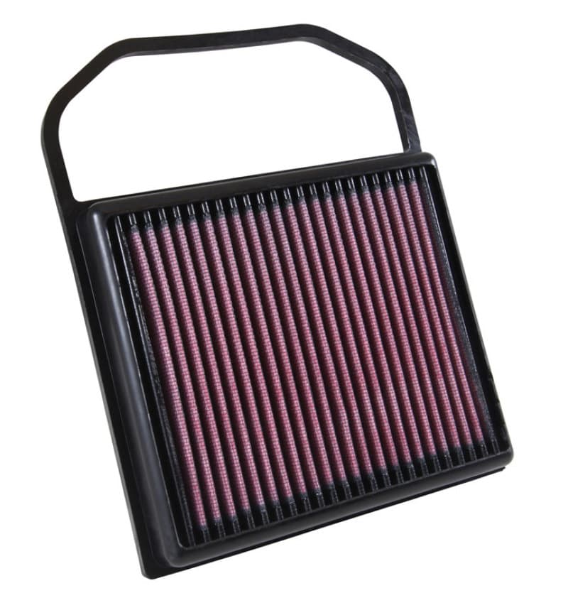 K&N Engineering Drop-In Air Filter Washable Reusable High-Flow for Multiple V...