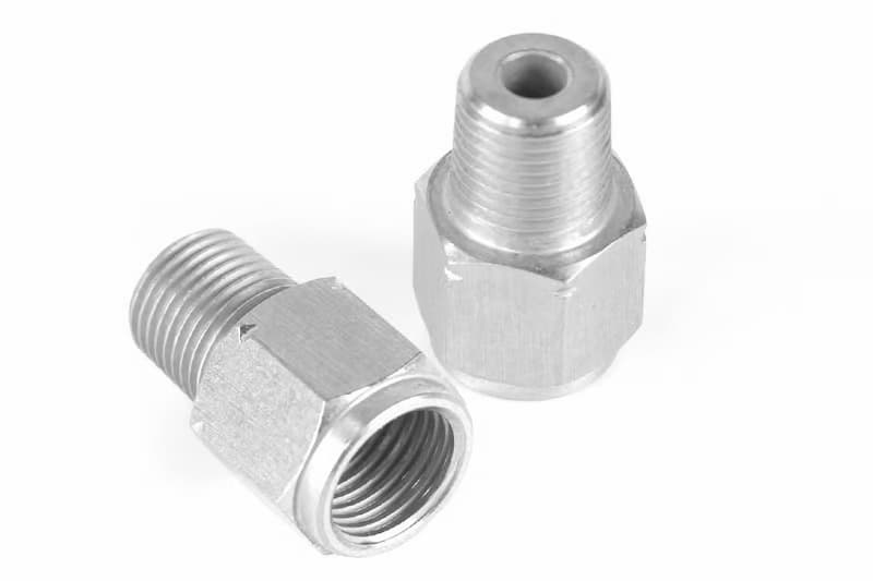 Haltech M10 x 1.0 Female to 1/8 NPT Male Thread Adaptor HT-010922