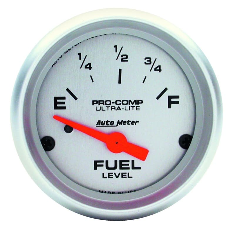 AutoMeter Fuel Gauge for GM, Ford & Chrysler 5-Range Resistance Configurations