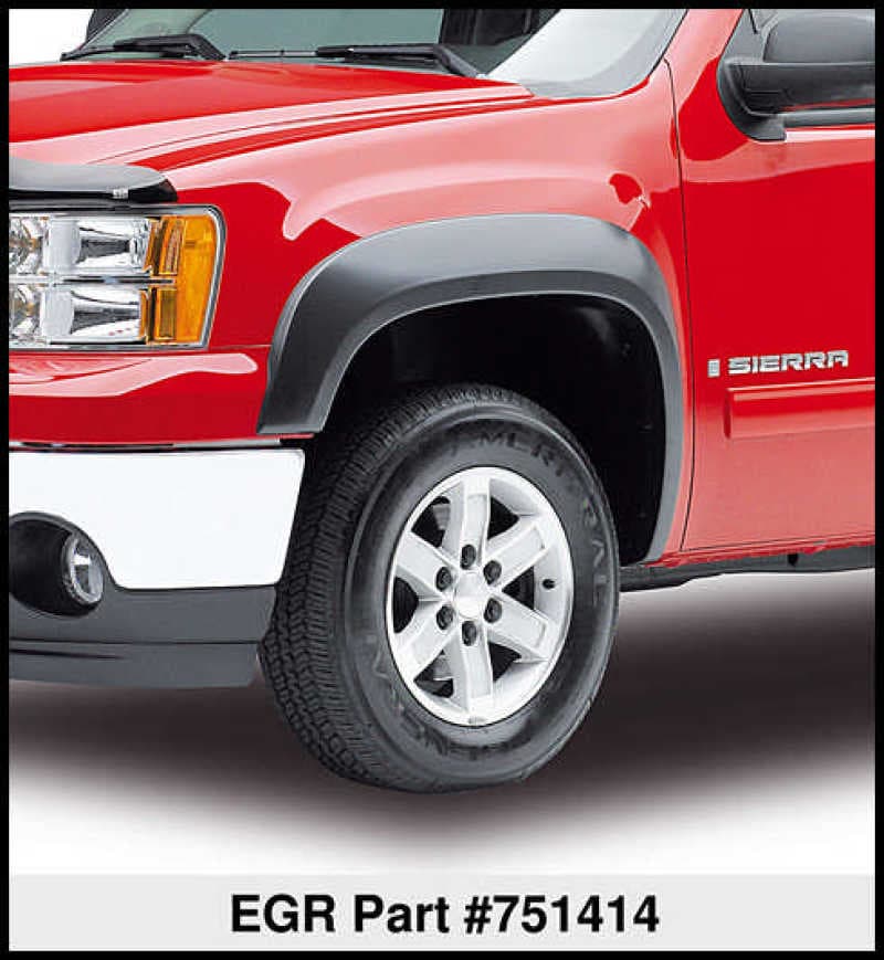 EGR Fender Flares for Truck OEM Quality UV Protectant No-Drill Installation - Image 4