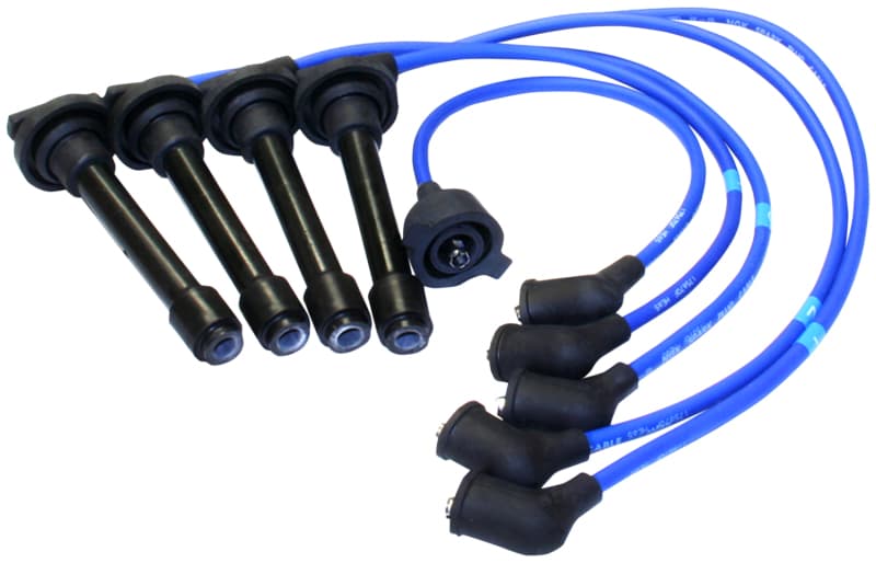 NGK Spark Plug Wire Set Variable Pitch Resistor Cables with EPDM/Silicone Jacket