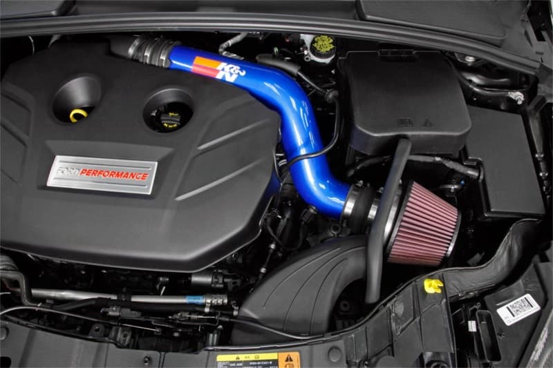 K&N Engineering Typhoon Air Intake for Ford Focus Mandrel-Bent Aluminum Tube - Image 4