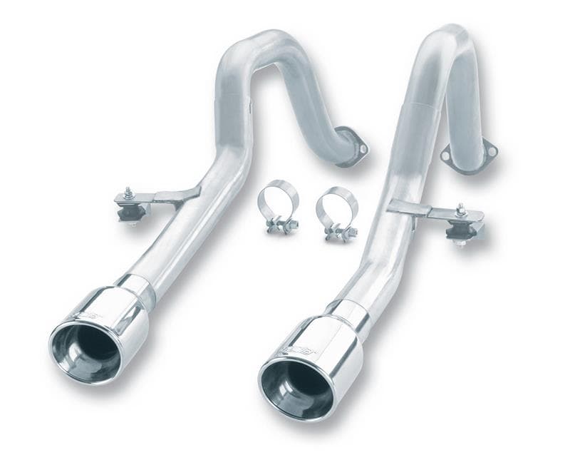 Borla Axle Back Exhaust for Corvette C5 C5 Z06 Dual 4" T-304 Stainless Steel ... - Image 2
