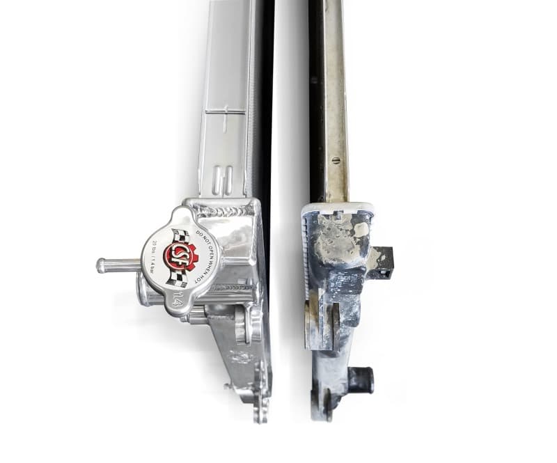 CSF Radiator for 2nd/3rd Gen Tacoma Heavy-Duty All-Aluminum 2-Row Core - Image 4