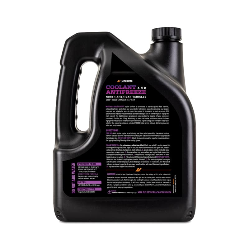 Mishimoto Liquid Chill Engine Coolant Universal 50/50 Pre-Diluted Ethylene Gl... - Image 4