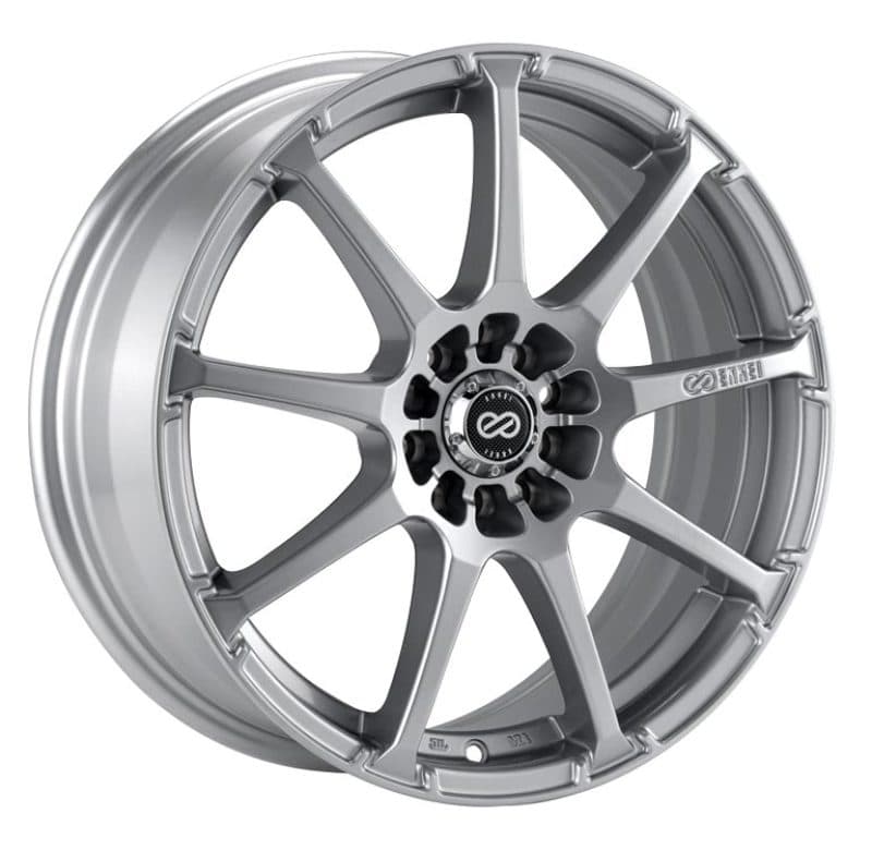 Enkei EDR9 17x7 5x100/114.3 45mm Offset Silver Wheel