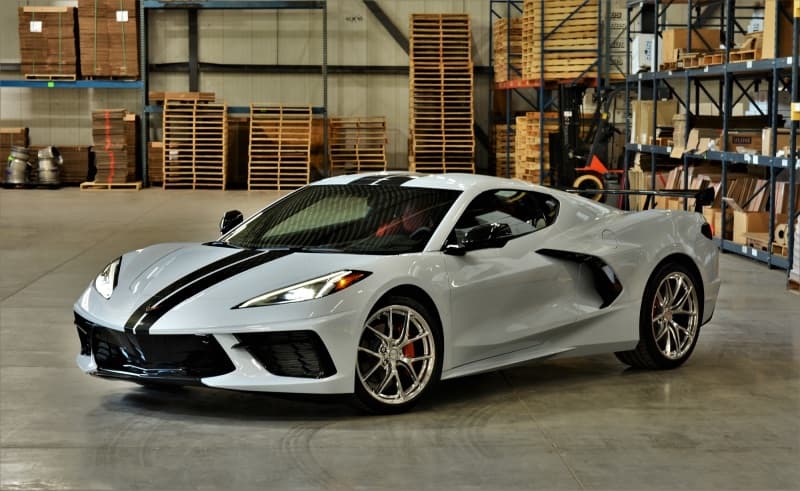 BBS CI-R 19x9 5x120 ET44 Ceramic Polished Rim Protector Wheel - Image 3