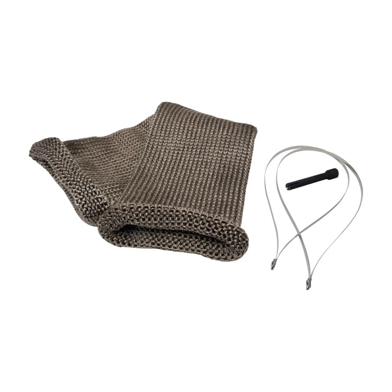 DEI Titanium Exhaust Wrap 24in for 4in Tube High-Temp 1800°F Sleeve - Image 3