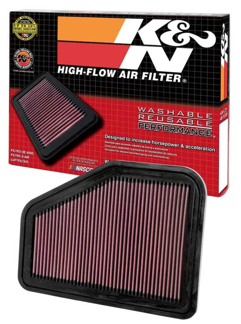 K&N Engineering Drop-In Air Filter for Chevy C6 33-2919 - Image 3