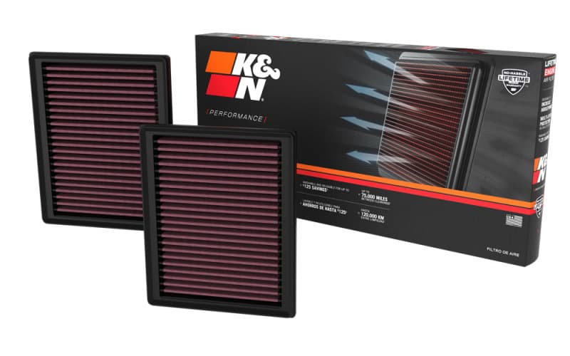 K&N Engineering Drop-In High-Flow Washable Air Filter 33-5135 - Image 4