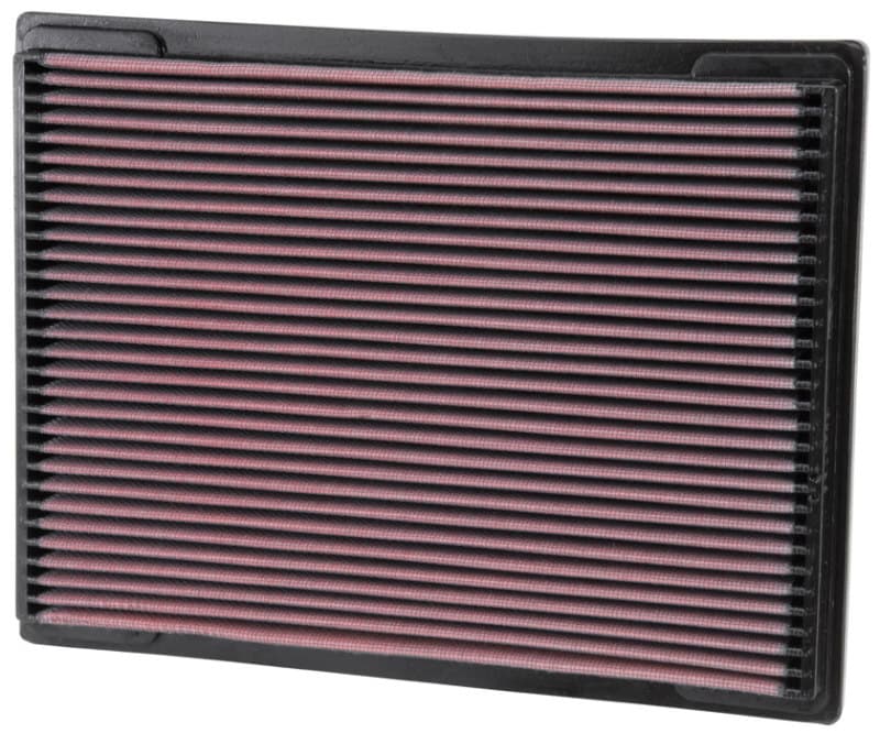 K&N Engineering Drop-In Air Filter Washable Reusable High-Flow for Multiple V...