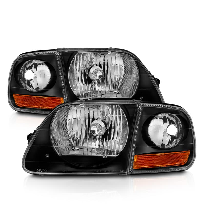 ANZO Crystal Headlights for Chevy C6 Clear Lens Replacement Set - Image 3