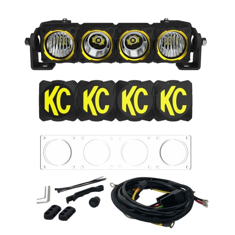 KC HiLiTES FLEX ERA LED Light Bar Flexible Design Combo/Spot Lenses