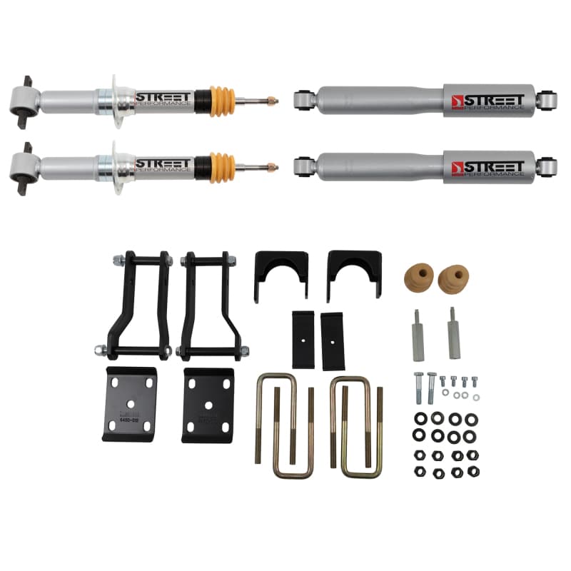Belltech Lowering Kit for Sport Truck SUV with SP Street Performance Shocks