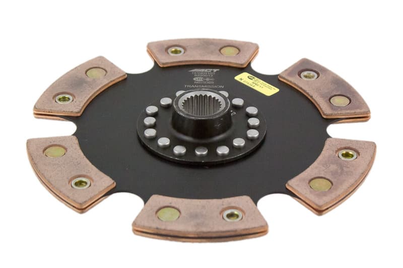 ACT 6-Pad Rigid Race Clutch Disc with Ceramic Friction Materials - Image 2